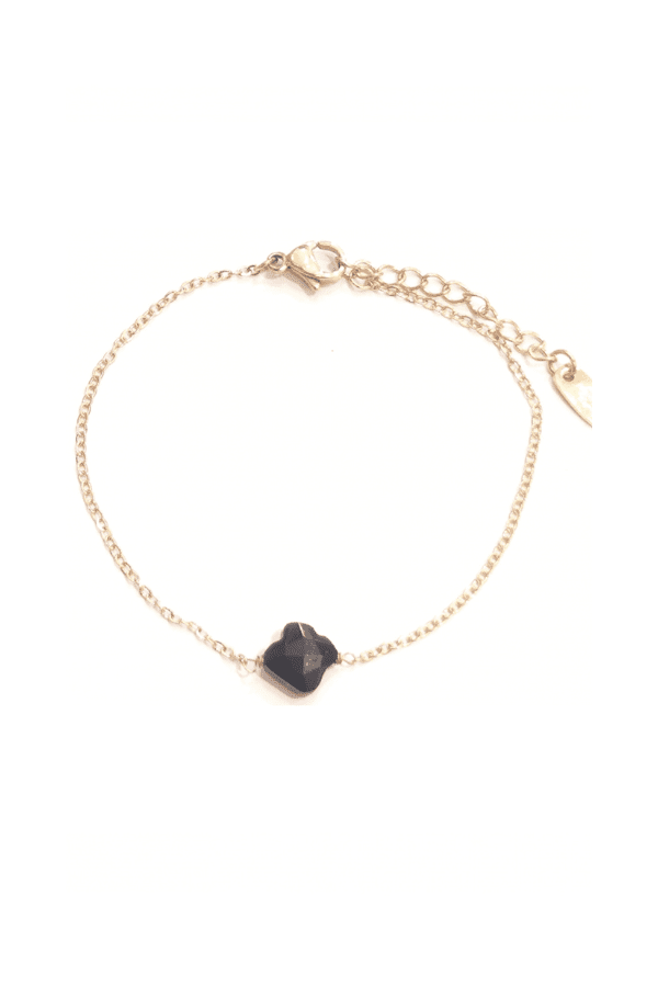 Onyx deals clover bracelet