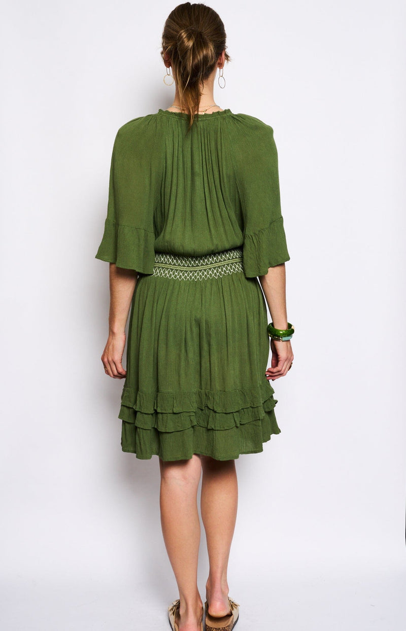 Volange DRESS OBASTY GREEN