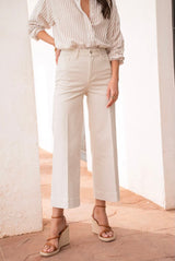 Volange JEANS WIDE BEIGE