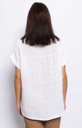 Volange TOP LIN WHITE