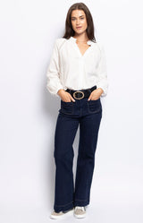 Volange JEANS FLARE BRUT