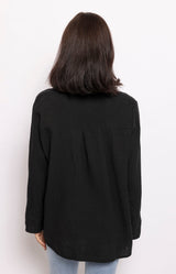 Volange TUNIC COTTON BLACK