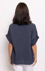 Volange TOP COTTON NAVY