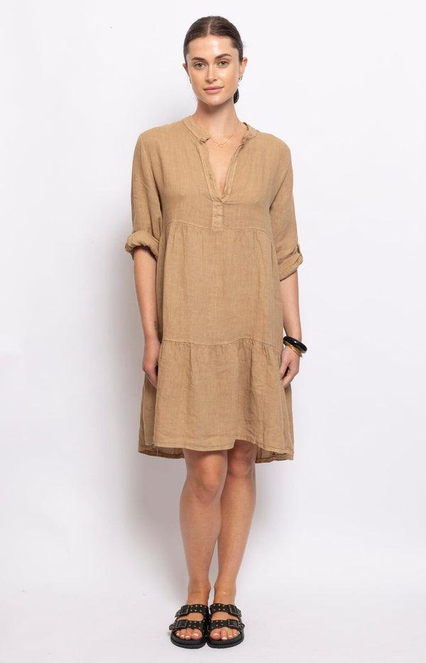 Volange DRESS PROVENCE CAMEL