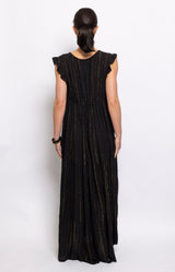 Volange DRESS MAXI YSO BLACK