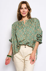 Volange BLOUSE MALTA GREEN