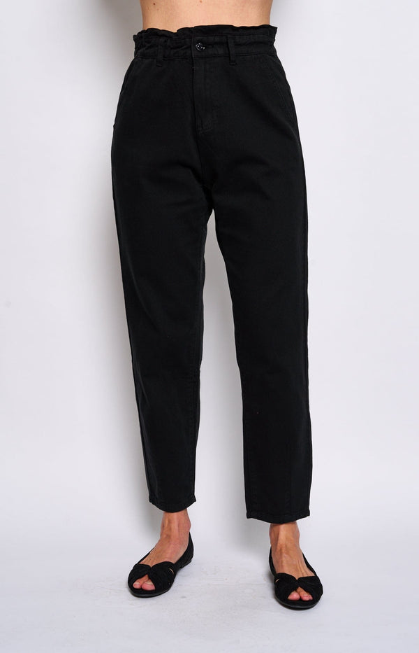 Volange PANTS BLACK TAPERED